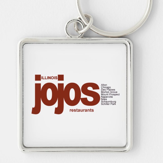 JOJOS Restaurants in Illinois Schlüsselanhänger (Vorne)