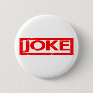 Joke Briefmarke Button