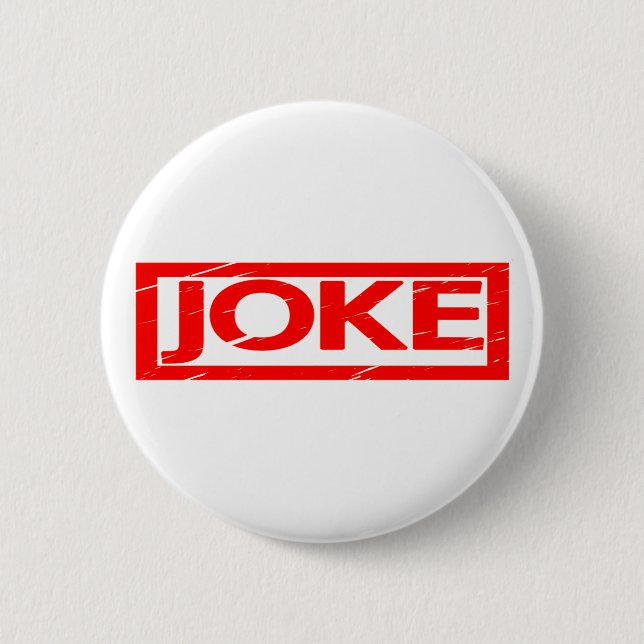 Joke Briefmarke Button (Vorderseite)