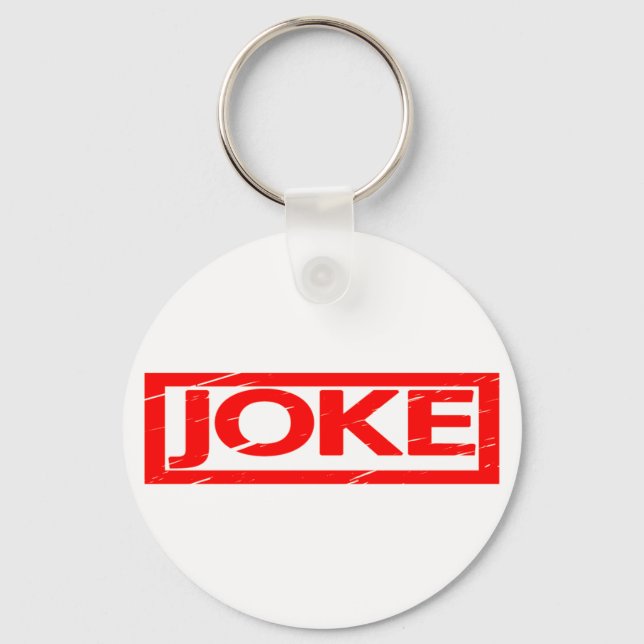 Joke Briefmarke Schlüsselanhänger (Vorderseite)