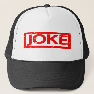 Joke Briefmarke Truckerkappe