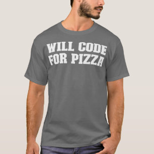Joke Funny Vater, wird Pizza kodieren T-Shirt