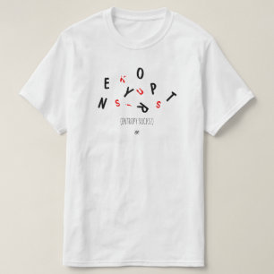 Joke über Entropie (d.h. Alterung) - Entropie ist T-Shirt