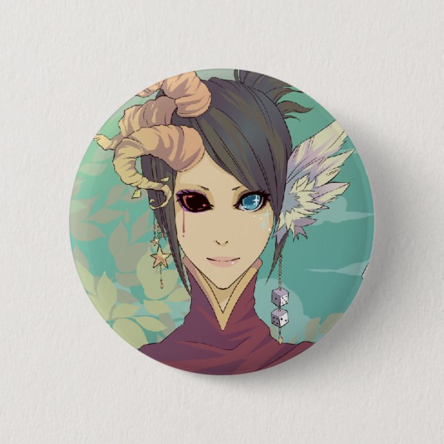 Joker-Abzeichen Button (Vorderseite)
