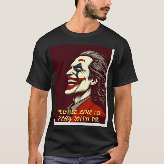 Joker - Aquarell Wash Dream T-Shirt (Vorderseite)