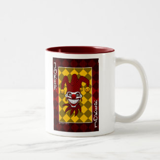 Joker-Card-Tasse Zweifarbige Tasse