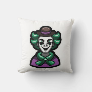 Joker Clown Kunst Dekokissen