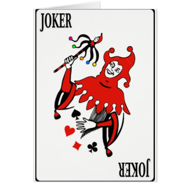 Joker de paquet de cartes (Devant)