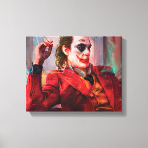 Joker-Film Premium Wrapped Canvas (Gloss) Leinwanddruck