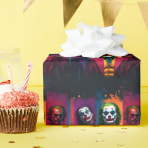 Joker Geschenkpapier