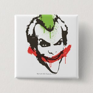Joker Graffiti Button