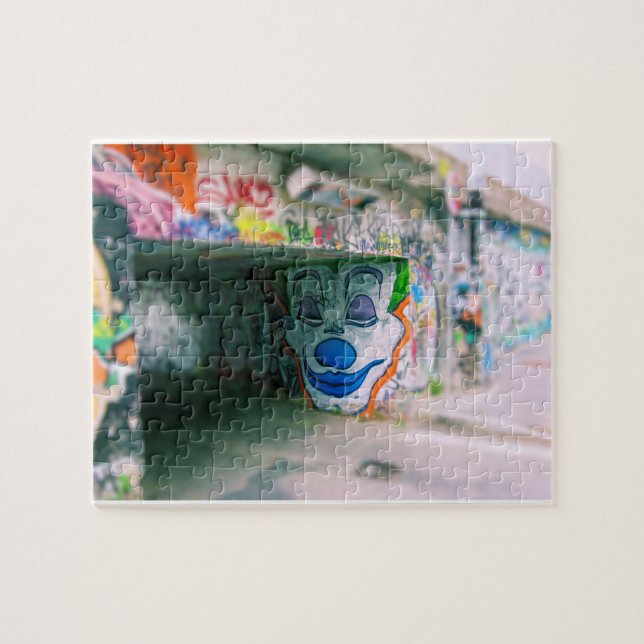 Joker Graffiti - Street Art - Mailand -8x10 - 110  (Horizontal)