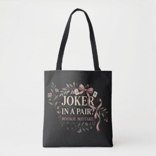 Joker in einem Paar? Anfängerfehler – Lustiges Mah Tasche