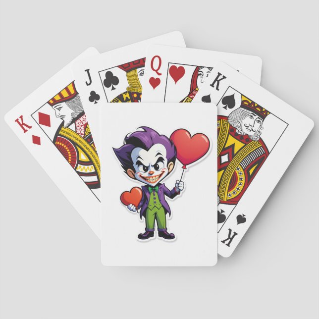 Joker in Liebe Spielkarten (Rückseite)