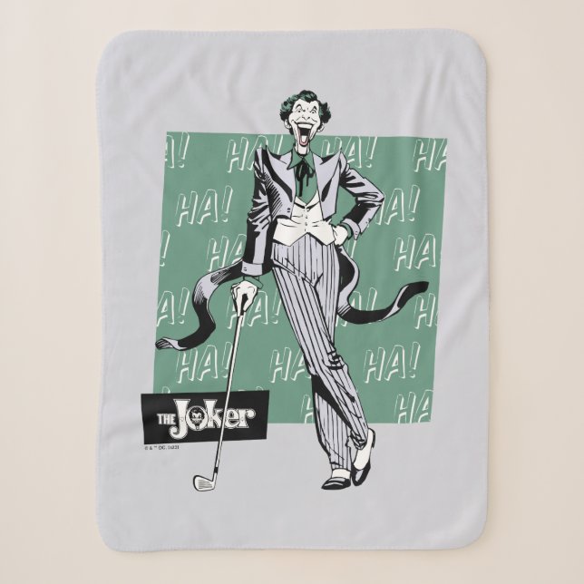 Joker mit Golfclub Sherpadecke (Vorderseite)