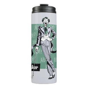 Joker mit Golfclub Thermosbecher