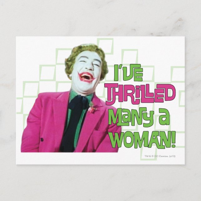 Joker - Nervenkitzel Postkarte (Vorderseite)
