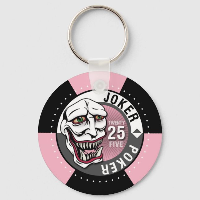 Joker Poker Schlüsselanhänger (Vorderseite)