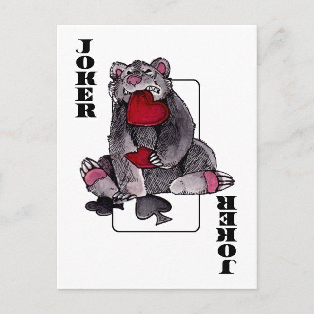 Joker Postkarte (Vorderseite)