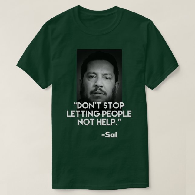 Joker sind unpraktisch, um ein Sal-Quote-grafische T-Shirt (Design vorne)