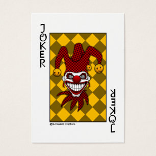 Joker-Spielkarte