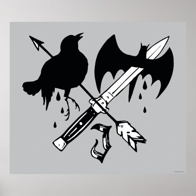 Joker-Symbol der Selbstmord-Gruppe-| Poster (Vorne)