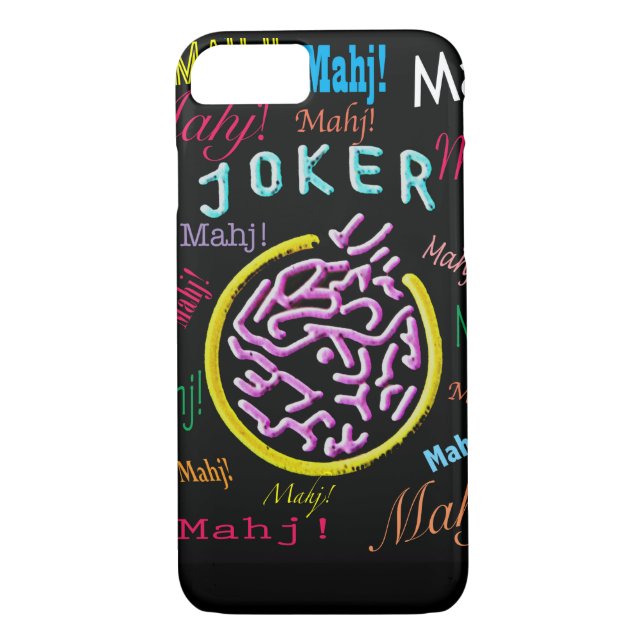 Joker-Telefon-Kasten Milliamperestunde Jongg Case-Mate iPhone Hülle (Rückseite)