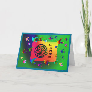 Joker träumt Notecards Karte