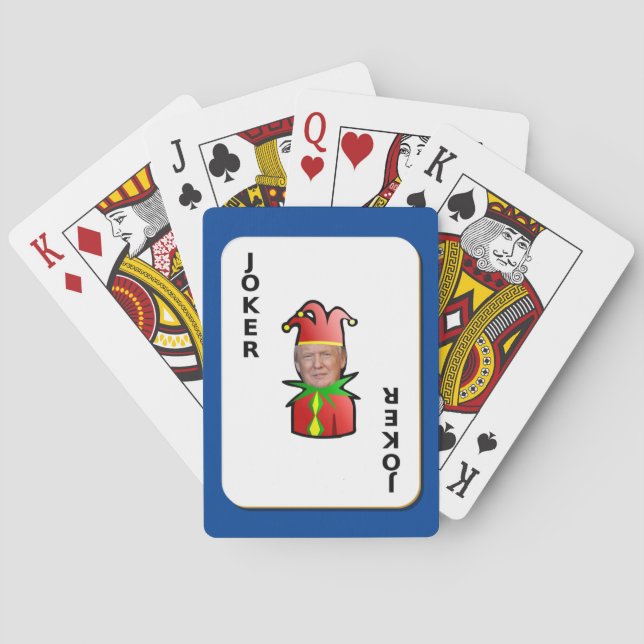 Joker-Trumpf-Spielkarten Spielkarten (Rückseite)