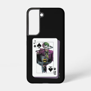Joker und Batman Pik Spielkarte Illustration Samsung Galaxy Hülle