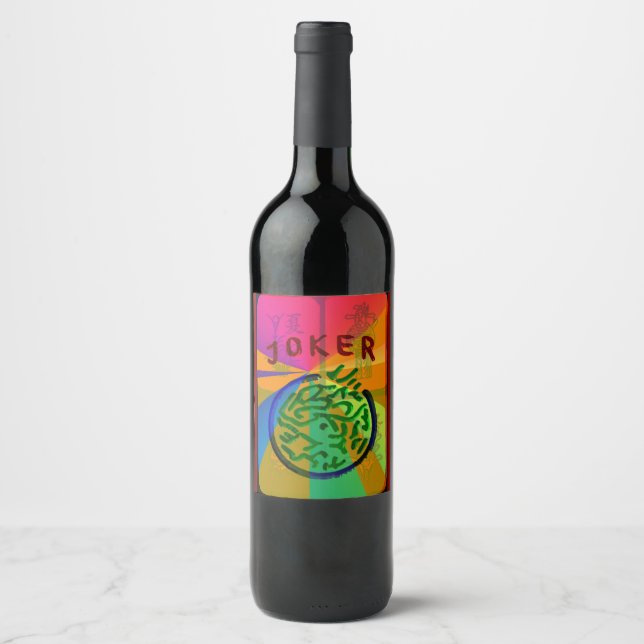 Joker Wine Étiquette (Devant)