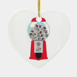 Jokerball Maschinen-Verzierung Keramik Ornament