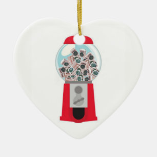 Jokerball Maschinen-Verzierung Keramik Ornament