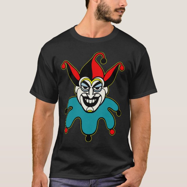 JokerKartenvorderseite T-Shirt (Vorderseite)