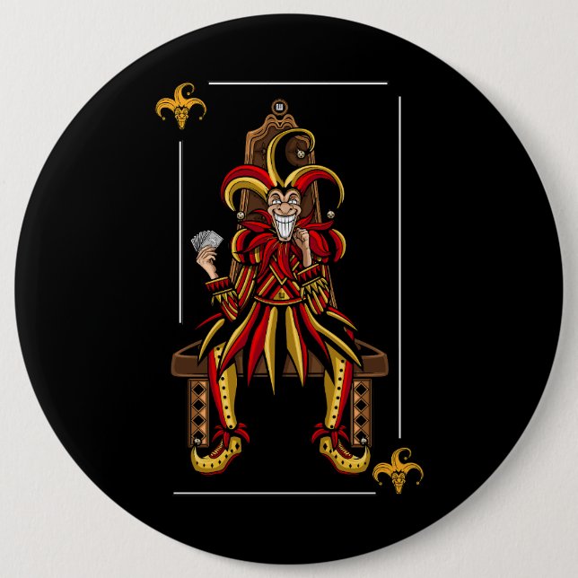 Jokers Wild Button (Vorderseite)
