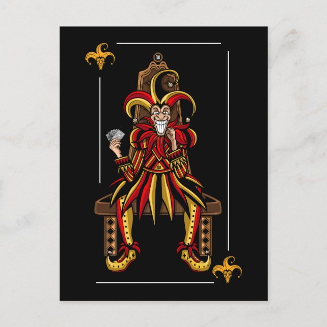 Jokers Wild Postkarte (Vorderseite)