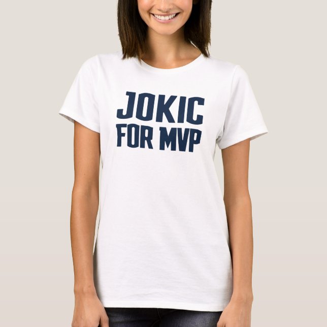 Jokic Pour MVP - T-shirt de basket-ball Denver (Devant)