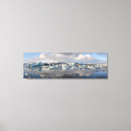 Jokulsarlon Gletschersee in Island, Leinwand