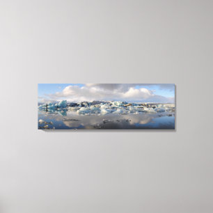 Jokulsarlon Gletschersee in Island Leinwanddruck
