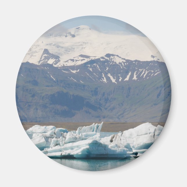Jokulsarlon Island Magnet (Vorne)