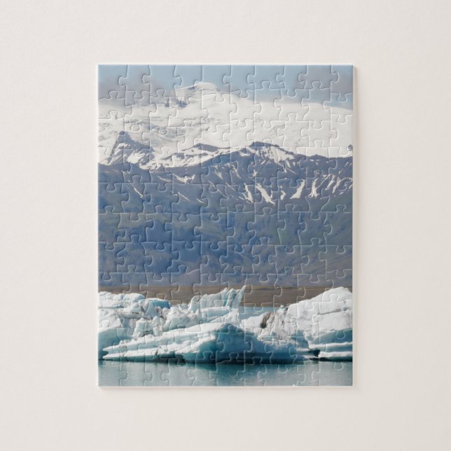 Jokulsarlon Island Puzzlespiel (Vertikal)