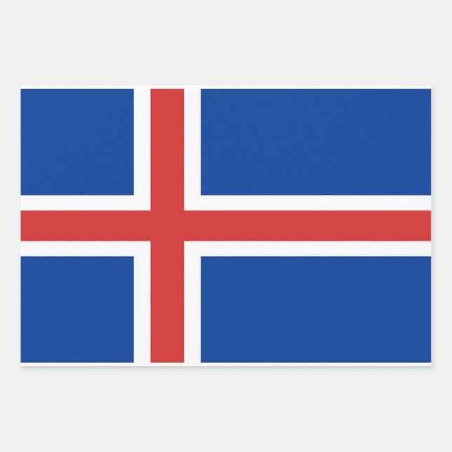 Jolabokaflod - Island Book Flopping Paper Geschenkpapier Set (Vorderseite)