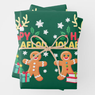 Jolabokaflod - Islands Bücherflut Geschenkpapier Set