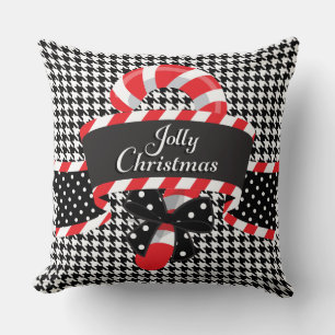 JolChristmas/Pinguin Kariertes Kissen