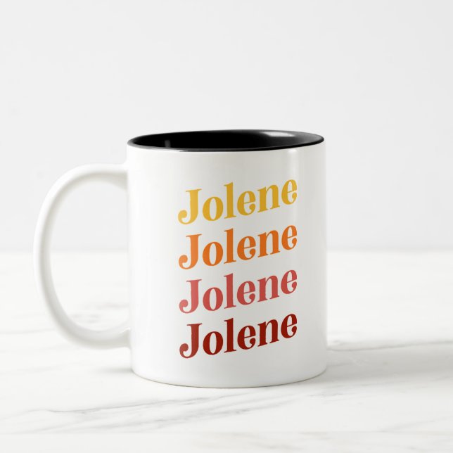 Jolen Zweifarbige Tasse (Links)