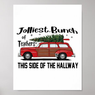 Jolesfrüheste Gruppe von Lehrern dieser Seite des Poster