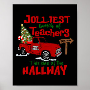 Jolesfrüheste Gruppe von Lehrern dieser Seite des  Poster