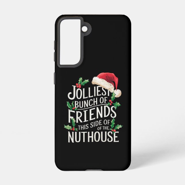 Jolest Bunch Freunde Weihnachten passt sarkastisch Samsung Galaxy Hülle (Rückseite)