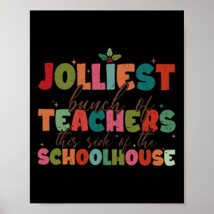 Jolester Haufen Lehrer auf dieser Seite der Schule Poster