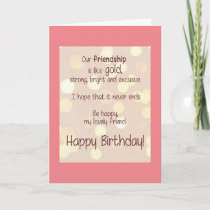**JOLI ANNIVERSAIRE À MA CARTE TRÈS MEILLEURE AMIE
